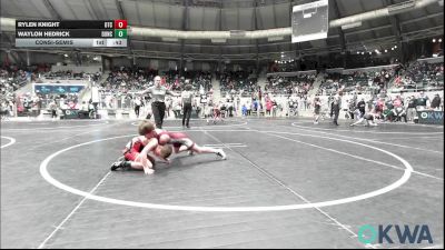 70 lbs Consolation - Rylen Knight, Owasso Takedown Club vs Waylon Hedrick, Duncan Demon Wrestling