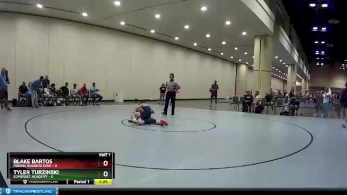 106 lbs Round 7 (10 Team) - Tyler Turzinski, Somerset Academy vs Blake ...