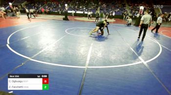 165 lbs Round Of 64 - Chiemeka Ogbuagu, Southington vs Zayde Facchetti, Minnechaug