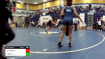 145 lbs. Cons. Round 2 - Solei Shields, North Kansas City vs Liliana Smith, Oak Park