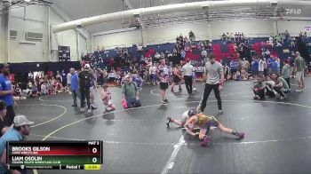 66 lbs Semifinal - Brooks Gilson, CORE Wrestling vs Liam Osolin, Chapin Youth Wrestling Club