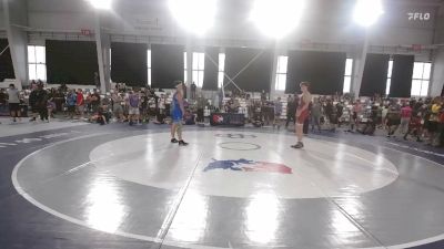 165 lbs Cons. Quarters - Corbin Bissett, Mentor High School vs Kameron Bedel, Pwc