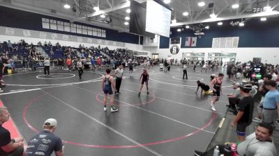 120 lbs Quarterfinal - Max Besneatte, Chaparral High School Wrestlin vs Zephyr Becerra, San Clemente HS