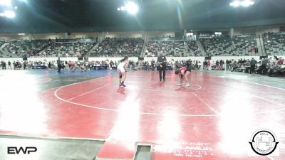 128 lbs 5th Place - Iris Cisneros, Skiatook Bulldog Wrestling vs Willow Welch, Lions Wrestling Academy