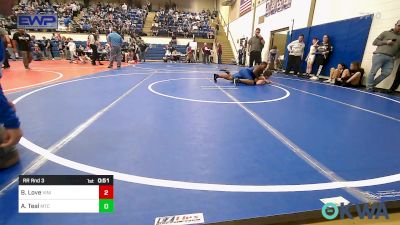 Rr Rnd 3 - Brian Love, Vinita Kids Wrestling vs Anthony Teal, Miami Takedown Club