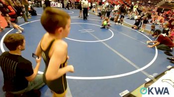 52 lbs Rr Rnd 1 - Hagan Wolfenberger, Keystone Wrestling Club vs Kol Burd, Clinton Youth Wrestling