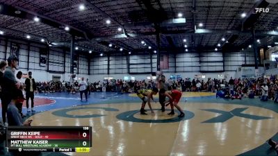 138 lbs Semifinals (4 Team) - Matthew Kaiser, PIT BULL WRESTLING ACADEMY vs Griffin Keipe, GREAT NECK WC - GOLD