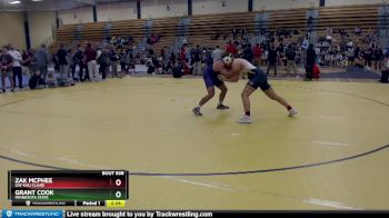 184 lbs Semifinal - Grant Cook, Minnesota State vs Zak McPhee, UW-Eau Claire