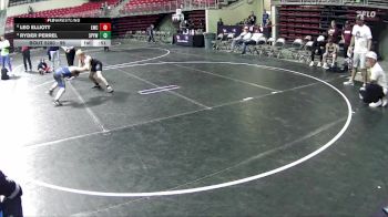 95 lbs 5th Place Match - Leo Elliott, Louisville Wrestling Club vs Ryder Perrel, St Paul Youth Wrestling