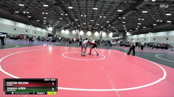 132 lbs Champ. Round 2 - Colton Wilson, Ozark vs Yashua Amen, Whitfield