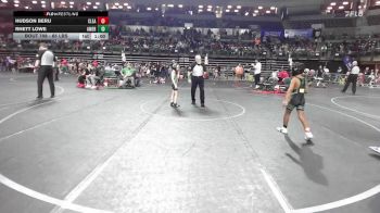 65 lbs Quarterfinal - Hudson Beru, Clearview vs Rhett Lowe, American MMAW
