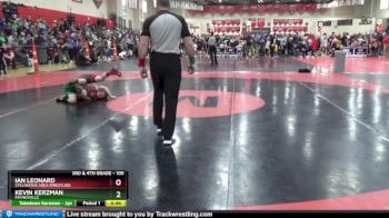 105 lbs Round 2 - Ian Leonard, Stillwater Area Wrestling vs Kevin Kerzman, Paynesville