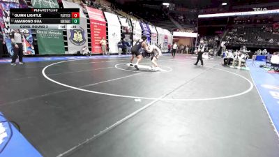 285 Class 3 lbs Cons. Round 3 - Quinn Lightle, Platte County vs Amanono Sua, Northeast (Kansas City)