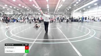 106 lbs Round Of 128 - Bryce Schnelzer, VA vs Izaiah Santiago, MA