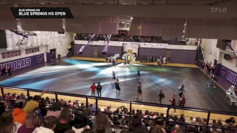 Blue Springs HS Open "Blue Springs MO" at 2026 WGI Guard Kansas City Regional+