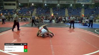 Quarterfinal - Desza Munson, Pomona Elite vs Makayla Vasser, Nebraska Wrestling Academy