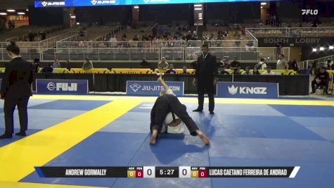 Lucas Caetano Ferreira De Andrad vs Andrew Gormally 2025 Pan Jiu Jitsu IBJJF Championship