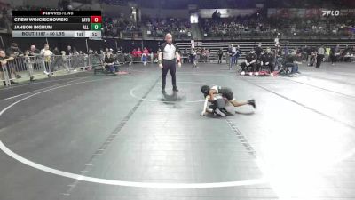 50 lbs Consi Of 16 #2 - Crew Wojciechowski, Bayonne Bees vs Jahson Ingrum, All I See Is Gold Academy