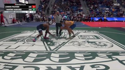141 lbs Champ. Round 2 - Landen Prather, Hope International vs Santino Sanchez, CSU Bakersfield