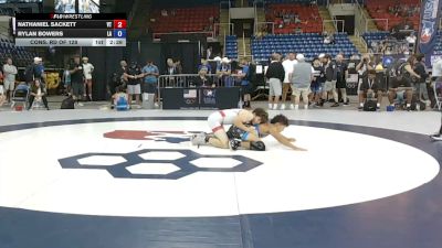 126 lbs Cons. Rd Of 128 - Nathaniel Sackett, Vermont vs Rylan Bowers, Louisiana