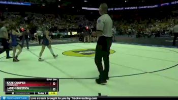 105 lbs Semifinal - Kate Cooper, Timberland vs Jaden Breeden, Liberty