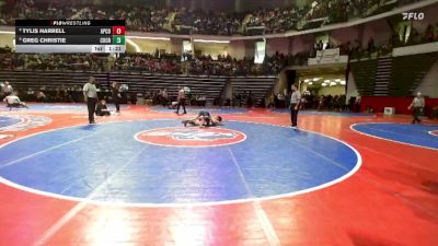 138-2A Champ. Round 1 - Greg Christie, Coahulla Creek vs Tylis Harrell, Appling County