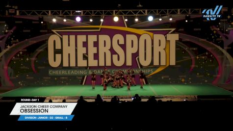 Jackson Cheer Company - Obsession [2024 L4 Junior - D2 - Small - B Day 1] 2024 CHEERSPORT National All Star Cheerleading Championship