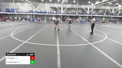 285 lbs Round Of 32 - Chris Powell, Unattached-Long Island U vs Tristen Hitchcock, Army-West Point