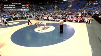 113 lbs Semis & 1st Wrestleback (8 Team) - Madilyn Becker, Mahomet (M.-Seymour) vs Micah Jackson, Washington