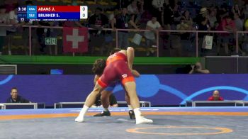 65 kg 1/8 Final - Joel Adams, United States vs Saya Brunner, Switzerland