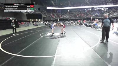 Champ. Round 1 - Jesse Schneck, Milbank vs Cain Grocott, West Central