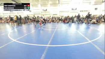 160 lbs Round Robin 3 - Trey Sheppard, West Virginia Wild-MS vs Sam Robison, Carrollton Warrior-MS