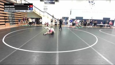 144 lbs Cons. Round 2 - Isaac Bates, IA vs Jacob Haase, IA