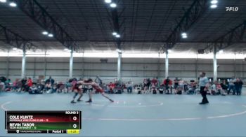 125 lbs Round 3 (4 Team) - Cole Kuntz, Homedale Wrestling Club vs Revin Tabor, Team Northwest