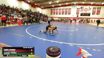 141 lbs Champ. Round 2 - Shawn Torres, Rio Hondo vs Chris Ybarra, Fresno City College