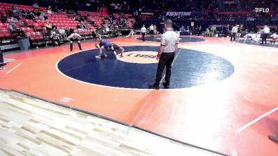 3A 157 lbs Quarterfinal - Jaedon Calderon, Lockport (Twp.) vs Dominic Serio, Aurora (West Aurora)