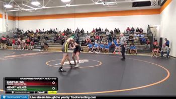 JV Boys-10 lbs Round 3 - Henry Wilkes, Cedar Rapids Kennedy vs Cooper Fair, Prairie, Cedar Rapids