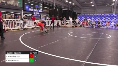 120 lbs Final - Luke Willochell, Quest School Of Wrestling Gold vs Kavin Muyleart, Team Shutt Mutts