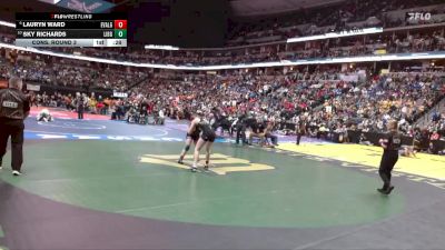 G125-4A Cons. Round 3 - Lauryn Ward, Eagle Valley Girls vs Sky Richards, Liberty (Joes) Girls