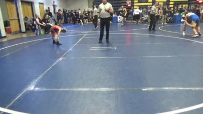 56 lbs Quarterfinal - Hudson Fischbach, Highland vs Joel Van Slyke, SHWA