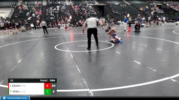 113 lbs Round 4 (16 Team) - Isaac Ekdahl, Millard South vs Tavean Miller, Kearney