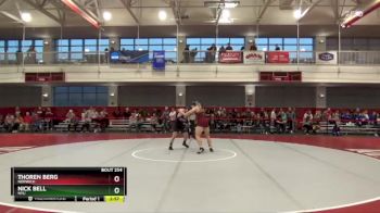 197 lbs Cons. Round 4 - Thoren Berg, Norwich vs Nick Bell, NYU