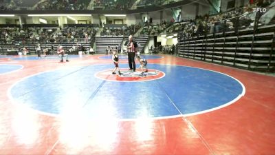 42 lbs Consolation - Chandler Pounds, Slate Wrestling Academy vs Layne Hamilton, Guerrilla Wrestling Academy