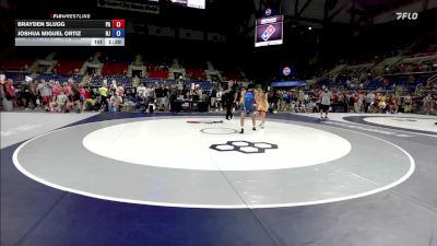 150 lbs Champ. Rd Of 128 - Brayden Slugg, PA vs Joshua Miguel Ortiz, NJ