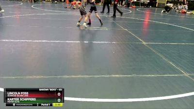 65 lbs Champ. Round 1 - Karter Schippers, Moyer Elite vs Lincoln Foss, Glencoe-Silver Lake