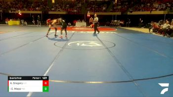 160-2A/1A Quarterfinal - Canaan Mapp, Parkside vs Anthony Gregory, Eastern Technical