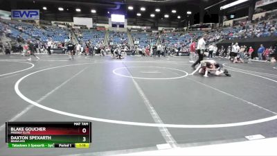 88 lbs Quarterfinal - Daxton Spexarth, Brawlers vs Blake Goucher, Prodigy Elite