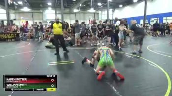 85 lbs Round 5 (6 Team) - KADEN POTTER, Poundtown vs William Smith, Death Squad