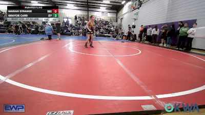 57-62 lbs Rr Rnd 2 - Adley Cunningham, Bartlesville Wrestling Club vs Autumn Foust, Keystone Kids Wrestling Club