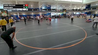 144 lbs Semifinal - Daniel Krutules, Roundtree Wrestling vs Dalton Keith, Unattached